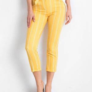 Yellow Bespoke Pants