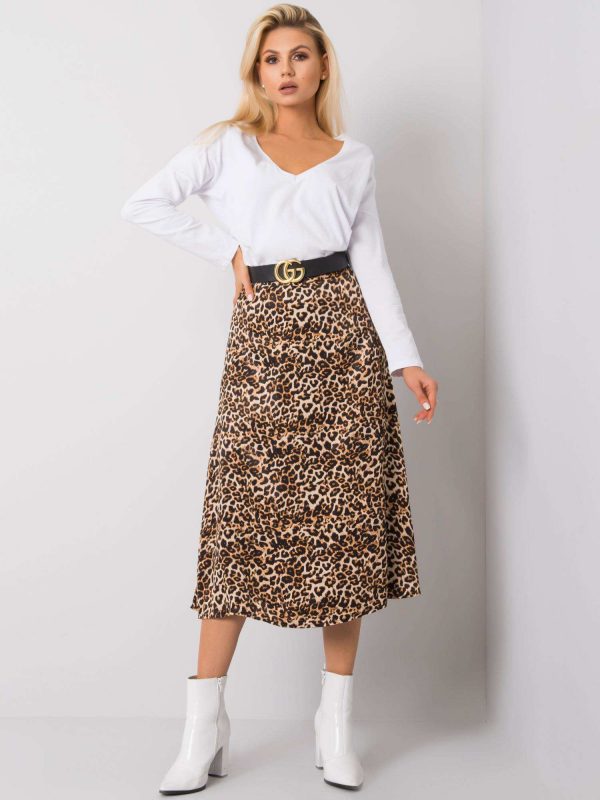 Black and brown skirt Hally RUE PARIS