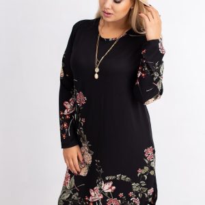 Black Plus Size Rich Dress