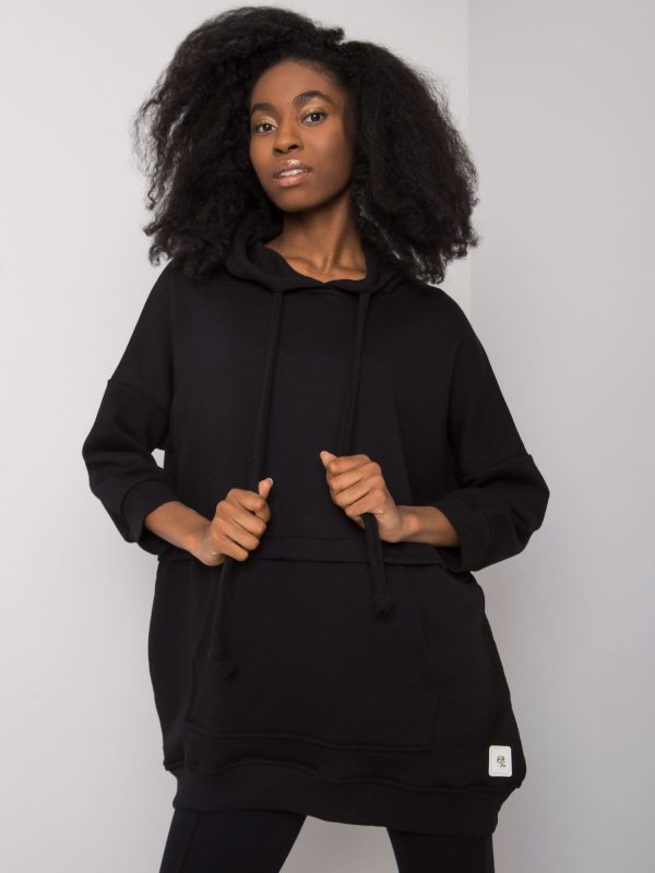 Black long sweatshirt Grace