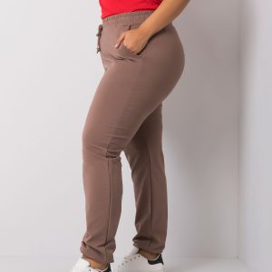 Beatriz Brown Plus Size Sweatpants