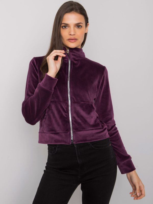 Charley RUE PARIS Velour Velour Sweatshirt