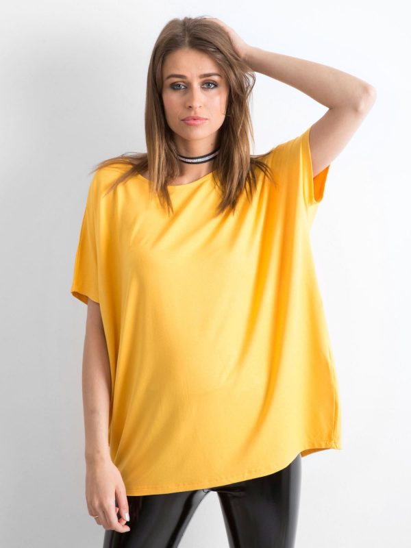 Dark Yellow Oversize Blouse