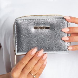 Silver Glossy Wallet