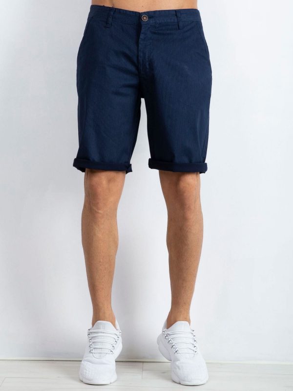 Navy Blue Attack Men's Shorts