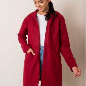 Burgundy coat Cheri SUBLEVEL