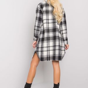 Desire Black Plaid Shirt