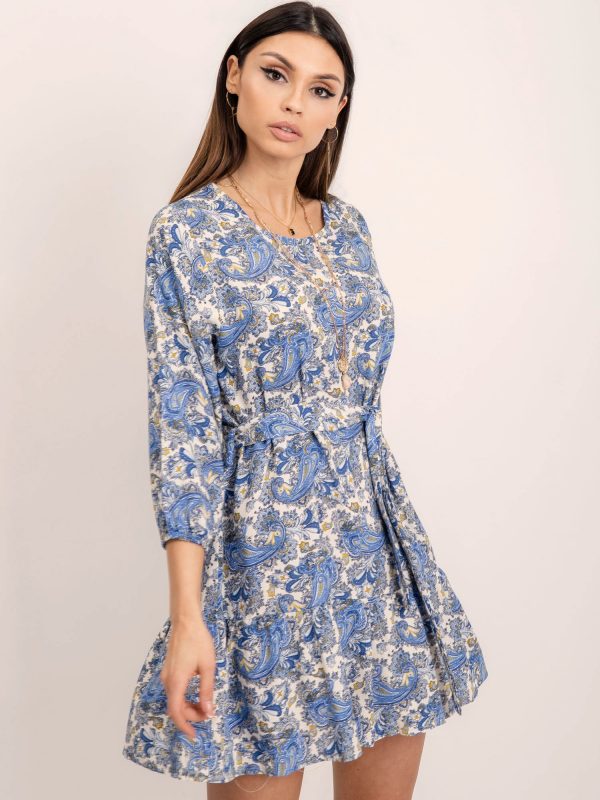 RUE PARIS Blue dress Vanessa