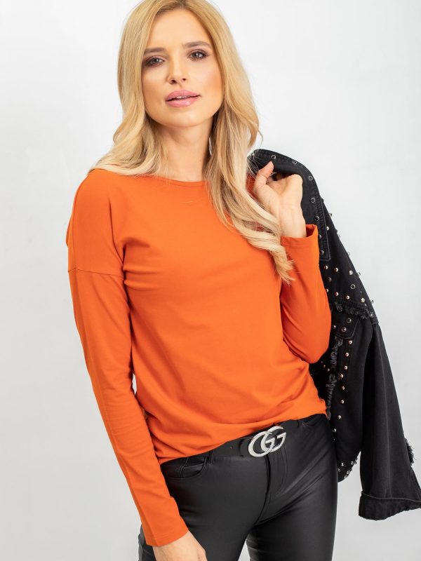 Dark orange Heaven blouse