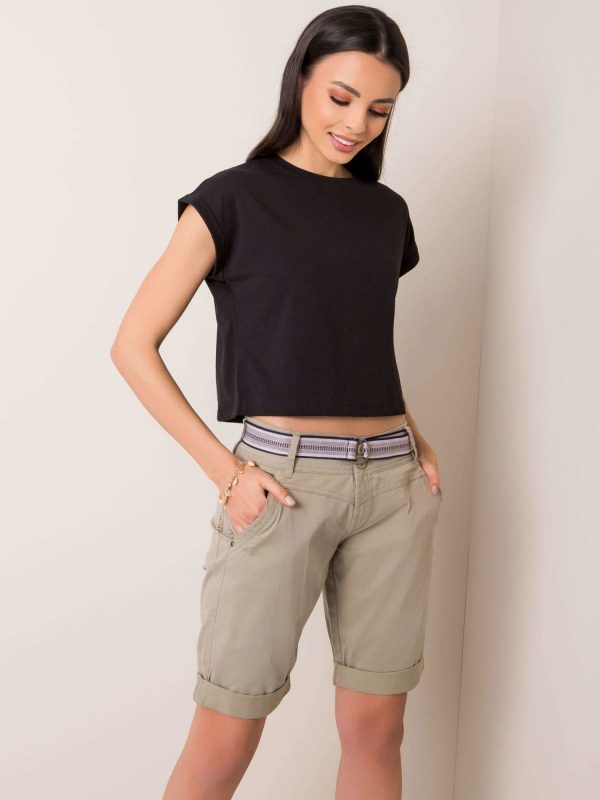 Olive shorts Ava SUBLEVEL