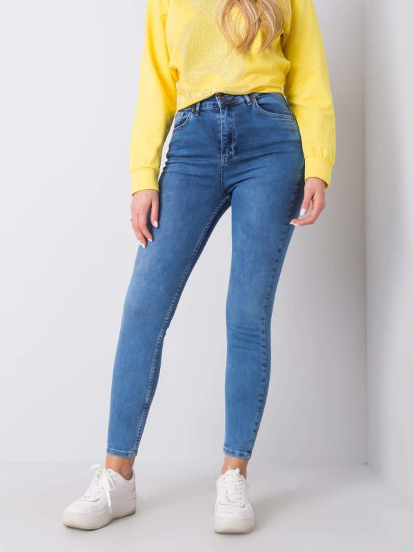 Blue slim jeans Eliette RUE PARIS