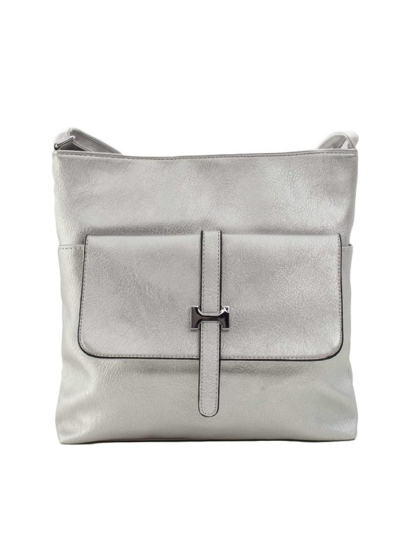 Silver Flip Bag