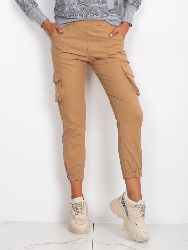 Dark beige pants by Sally