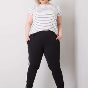 Kairi Plus Size Black Sweatpants