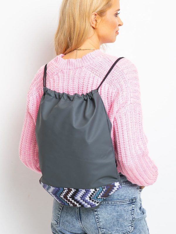 Graphite backpack bag