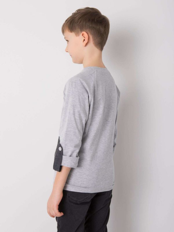 Gray blouse for boy DODO KIDS