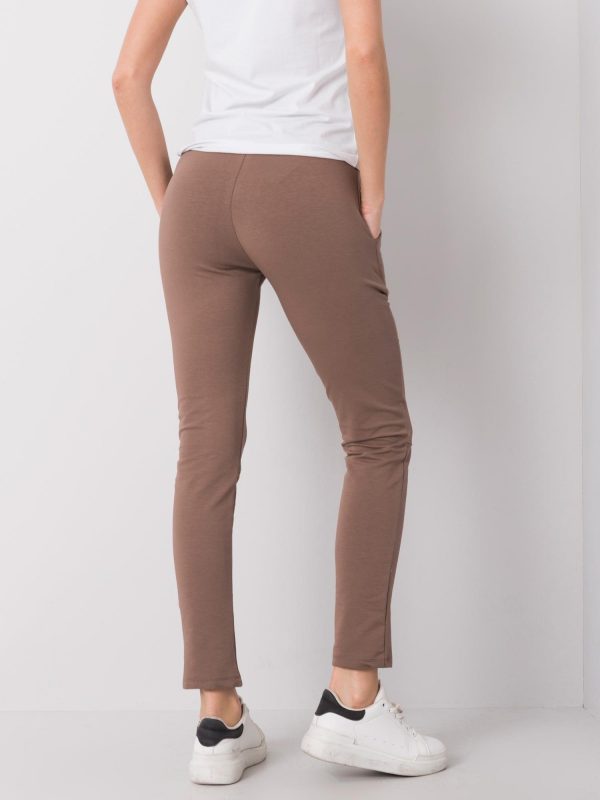 Dark beige Taylor sweatpants