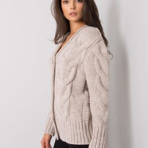 Beige button-down sweater Louissine RUE PARIS