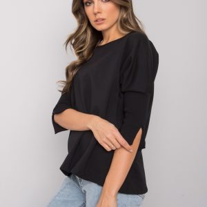 Black Loose Blouse Hassina