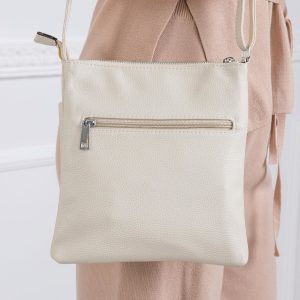 Cream eco leather bag