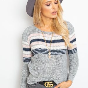 Attitiude grey sweater