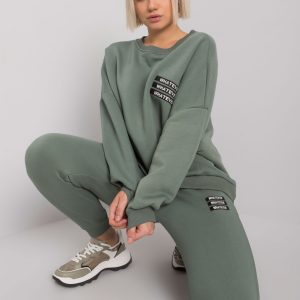 Green Bradford Two Piece Tracksuit Set