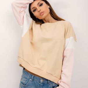 RUE PARIS Beige sweatshirt Mona