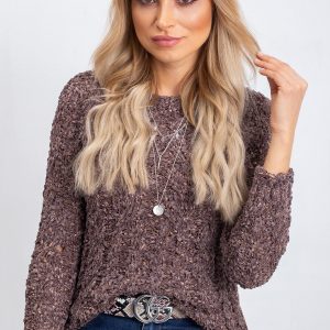 Brown sweater Andrea