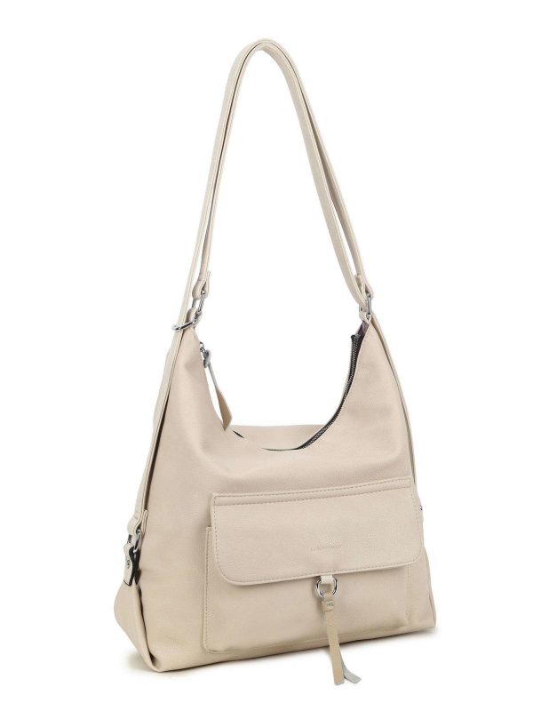 Beige large bag LUIGISANTO