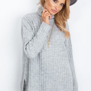 RUE PARIS Grey Aubrie sweater