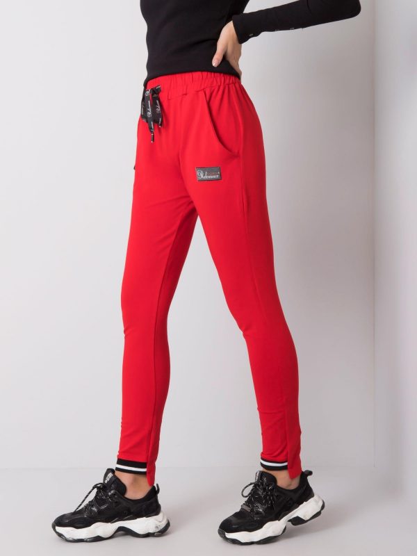 Luciana Red Pants