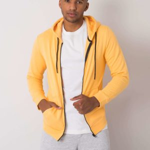 Yellow Bobby Men's Zipper Sweatshirt