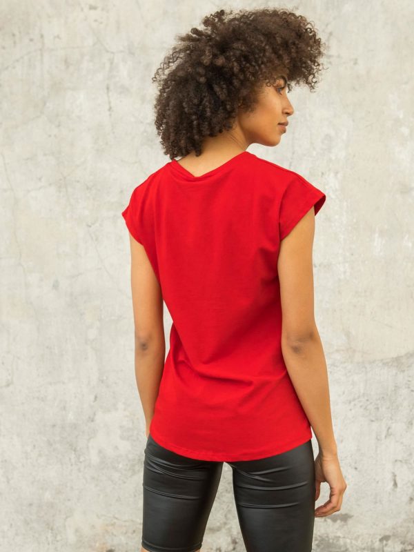 FOR FITNESS Red t-shirt Keira