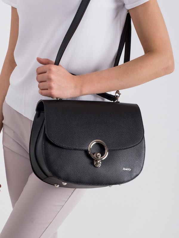 Black Large Messenger