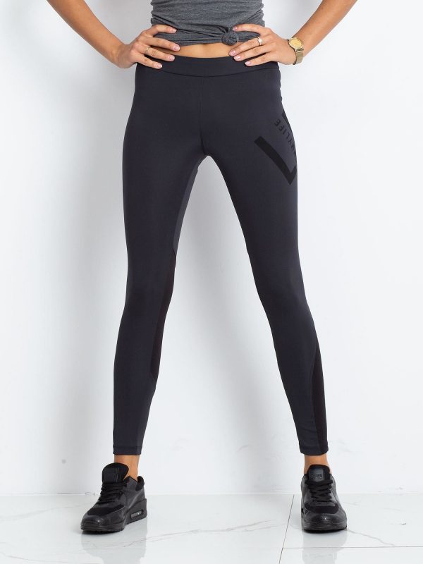 TOMMY LIFE Graphite Leggings