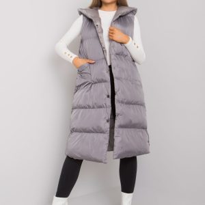 Grey Chase Hooded Quilted Vest