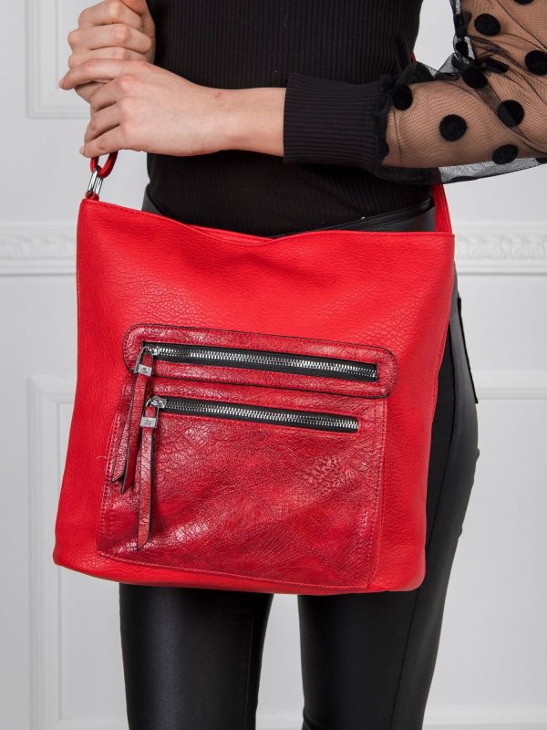 Red Women's Shoulder Bag