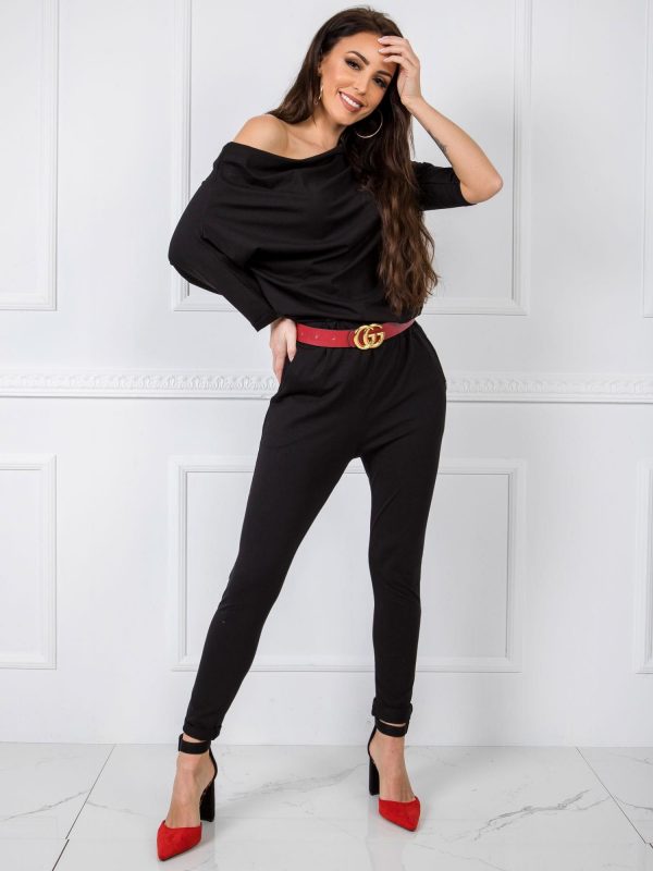 Chrissy Black Jumpsuit