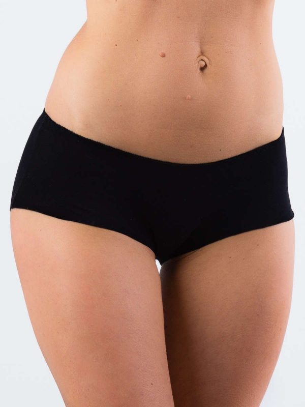 3 PAK Black Women's Seamless Panties