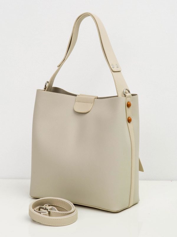 Beige Women's Eco Leather Bag