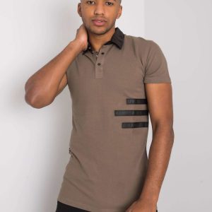 Khaki Men's Vincent Polo Shirt