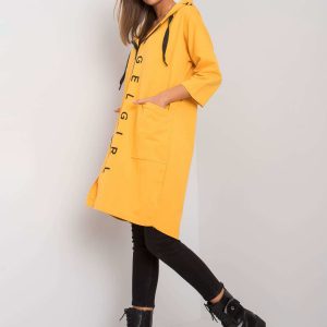 Akinyi Yellow Long Sweatshirt