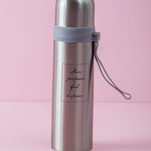 Grey thermos