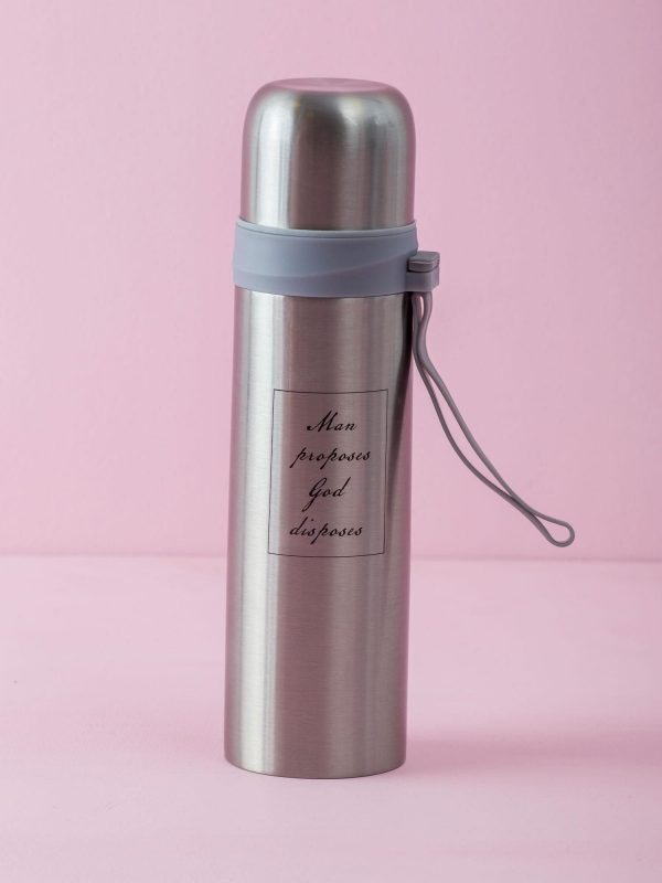 Grey thermos