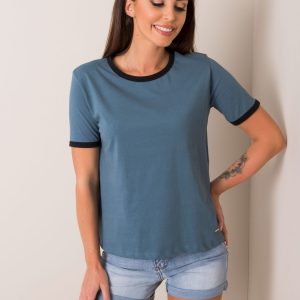 Grey-blue t-shirt Odette