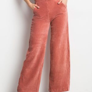 Brown & Pink Steer Trousers