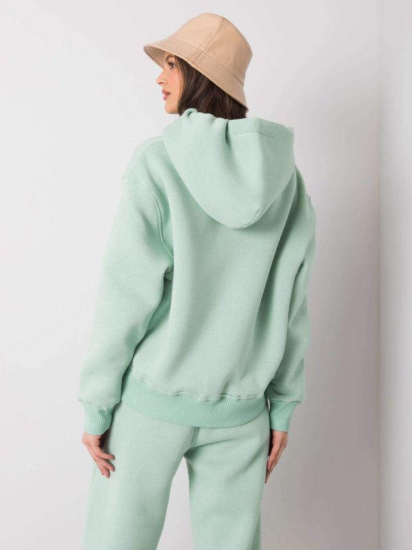 Amoura RUE PARIS Mint Hoodie