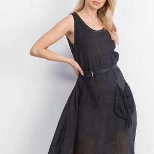 Eleyna Graphite Dress