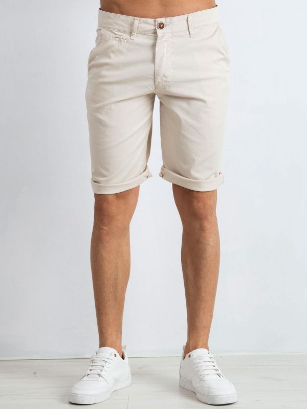 Men's beige shorts Brady