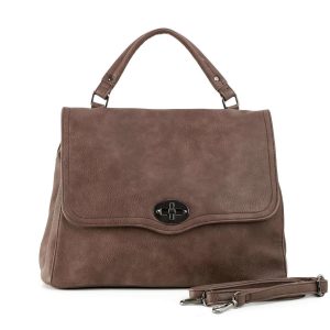 Dark Brown Ladies Bag with Handle